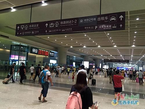 南昌西站站点日均进出1万人次