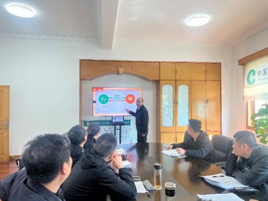 杨砚珮向同事传授办案技巧 杨砚珮向同事传授办案技巧