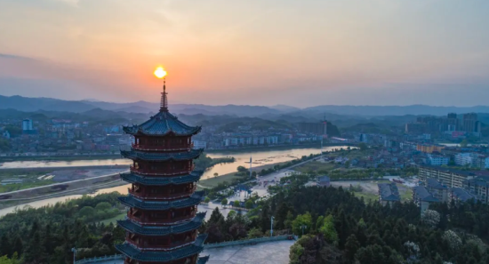 宜水河凤冈湿地公园 宜水河凤冈湿地公园