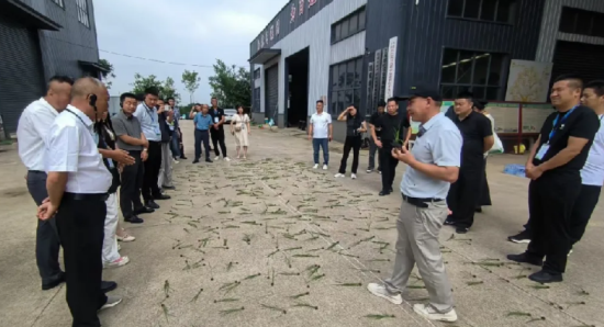 赴江西谷茂农业企业考察 赴江西谷茂农业企业考察