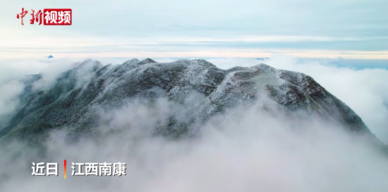 雪后的赣州南康区白鹤岭有多美？