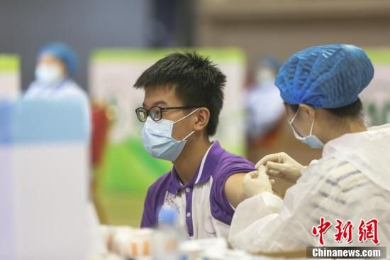 江西南昌有序推进12-17岁人群新冠疫苗接种