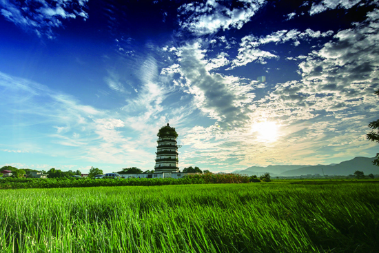 江西彭泽:千年古县塔和它的守塔人_中新网江西新闻